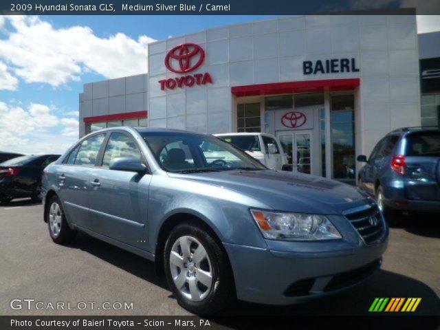 2009 Hyundai Sonata GLS in Medium Silver Blue