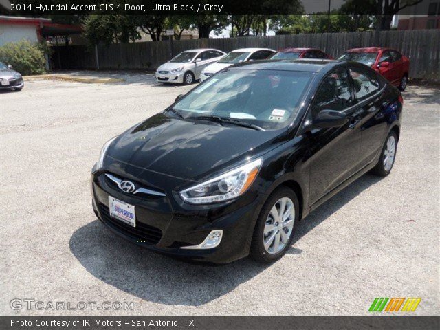 2014 Hyundai Accent GLS 4 Door in Ultra Black