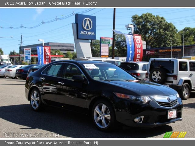 2011 Acura TSX Sedan in Crystal Black Pearl