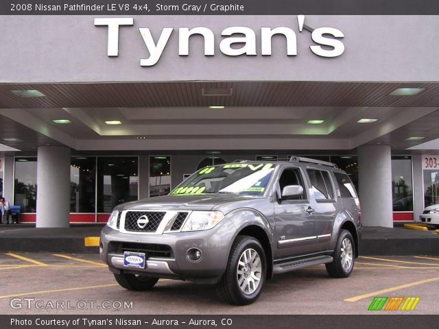 2008 Nissan Pathfinder LE V8 4x4 in Storm Gray