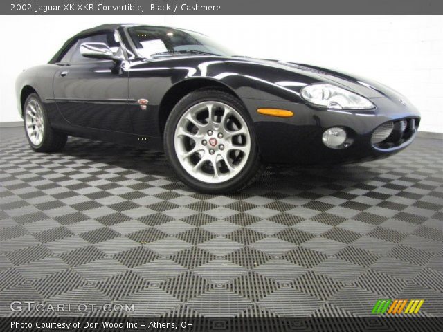 2002 Jaguar XK XKR Convertible in Black