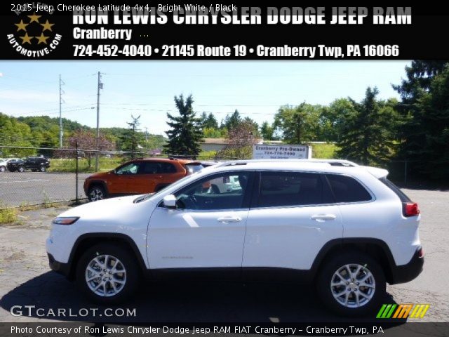 2015 Jeep Cherokee Latitude 4x4 in Bright White