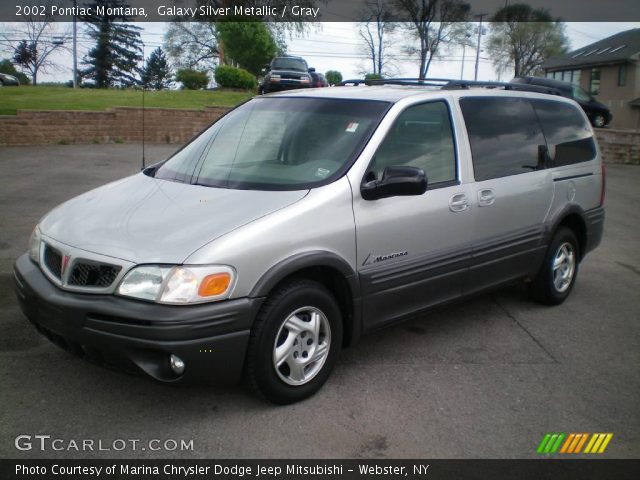 2002 Pontiac Montana  in Galaxy Silver Metallic