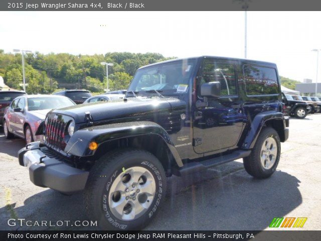 2015 Jeep Wrangler Sahara 4x4 in Black