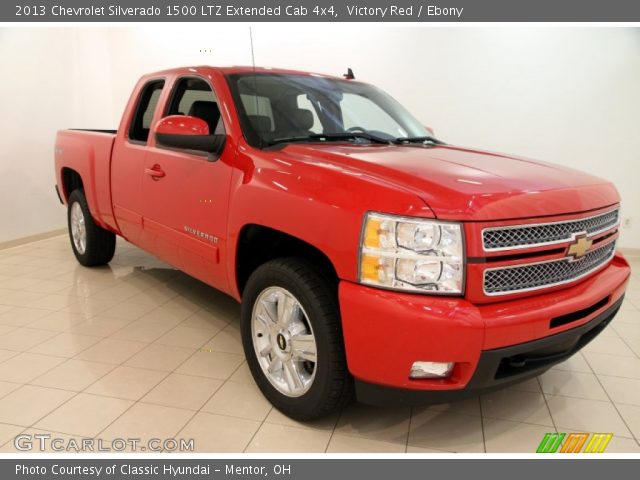 2013 Chevrolet Silverado 1500 LTZ Extended Cab 4x4 in Victory Red
