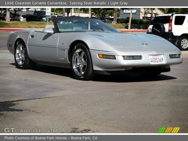 1996 Chevrolet Corvette Convertible in Sebring Silver Metallic