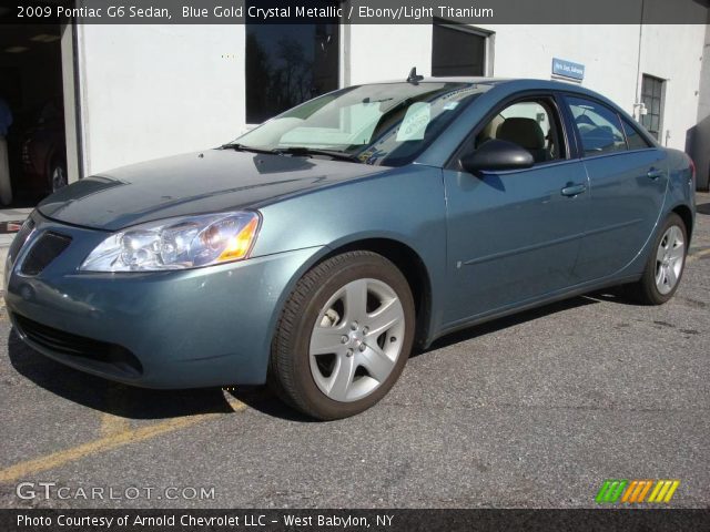 2009 Pontiac G6 Sedan in Blue Gold Crystal Metallic