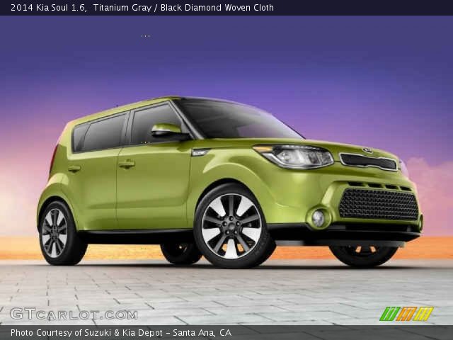 2014 Kia Soul 1.6 in Titanium Gray