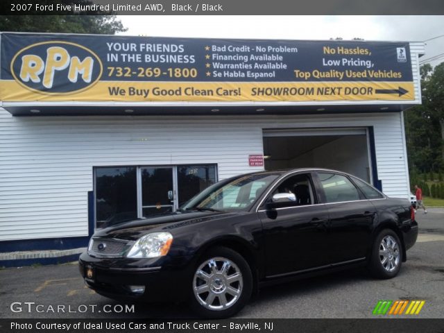 2007 Ford Five Hundred Limited AWD in Black