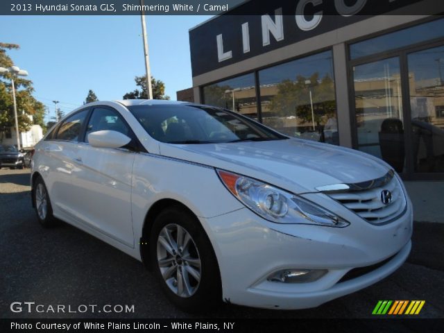 2013 Hyundai Sonata GLS in Shimmering White