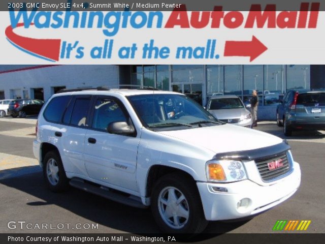2003 GMC Envoy SLE 4x4 in Summit White