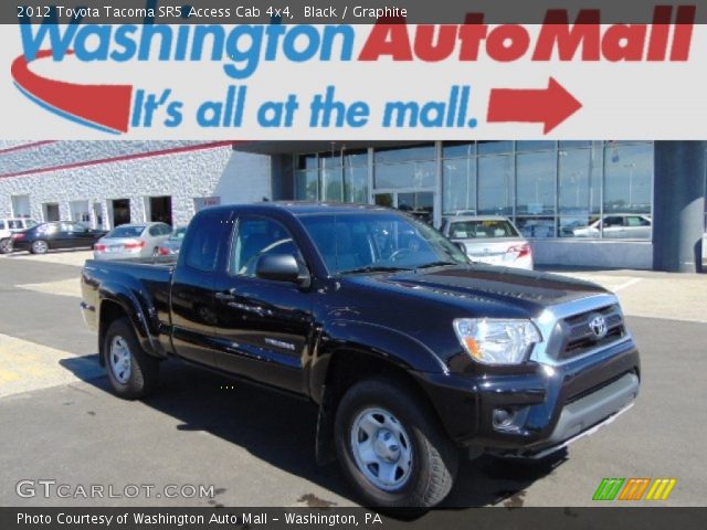 2012 Toyota Tacoma SR5 Access Cab 4x4 in Black