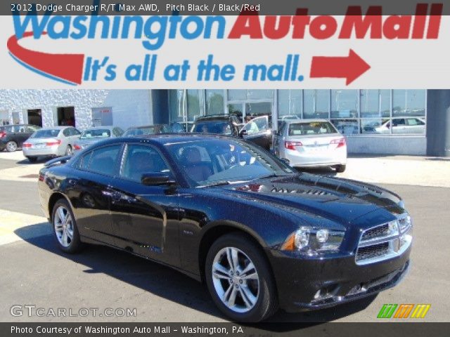 2012 Dodge Charger R/T Max AWD in Pitch Black