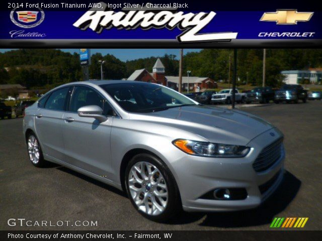 2014 Ford Fusion Titanium AWD in Ingot Silver