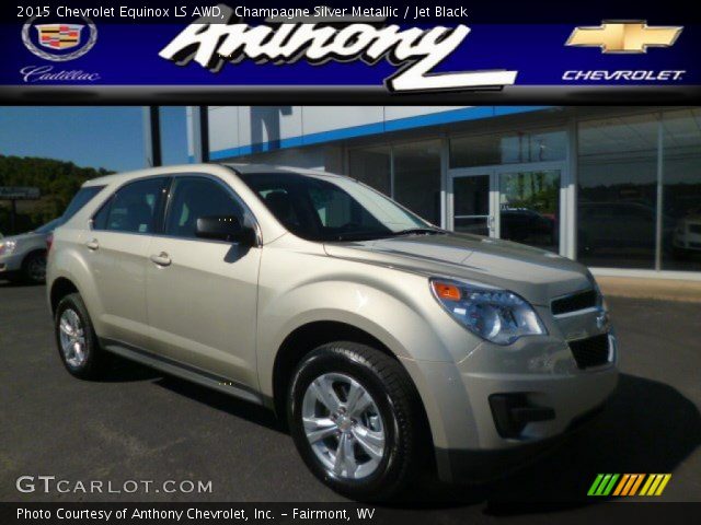 2015 Chevrolet Equinox LS AWD in Champagne Silver Metallic