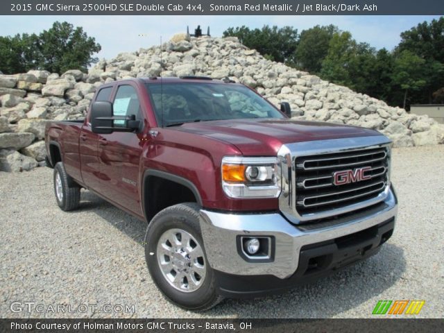 2015 GMC Sierra 2500HD SLE Double Cab 4x4 in Sonoma Red Metallic