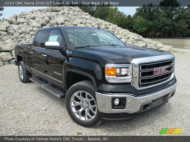 2014 GMC Sierra 1500 SLT Crew Cab 4x4 in Onyx Black