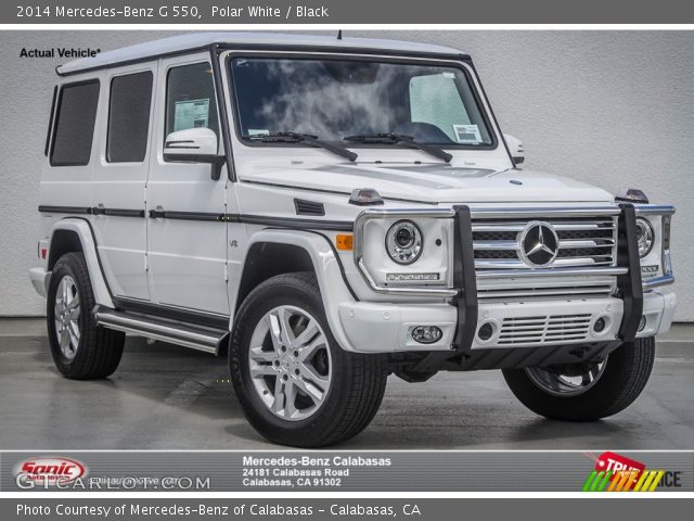 2014 Mercedes-Benz G 550 in Polar White
