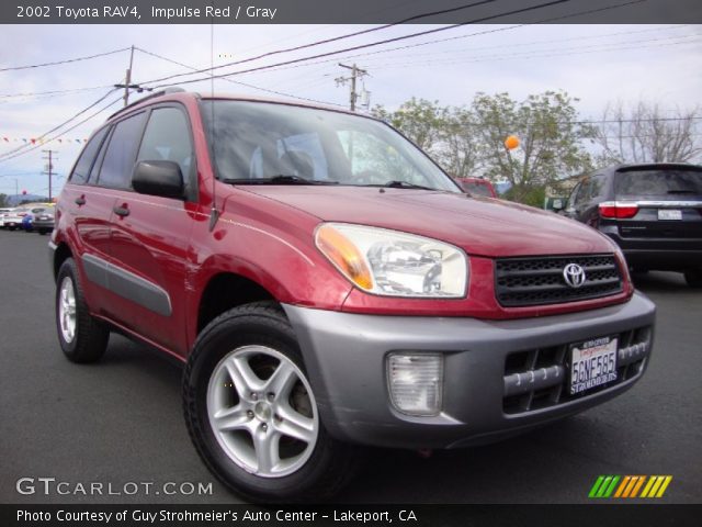 2002 Toyota RAV4  in Impulse Red