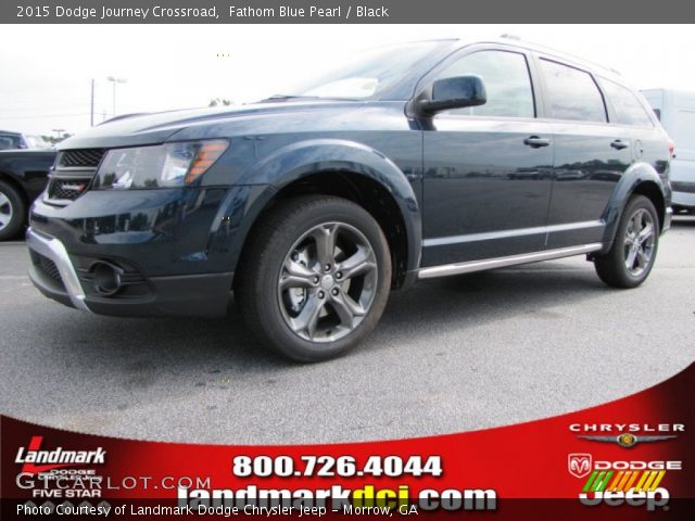 2015 Dodge Journey Crossroad in Fathom Blue Pearl