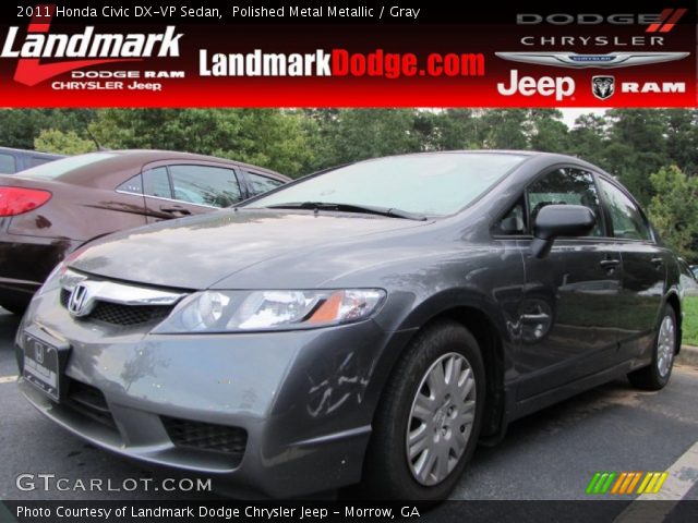 2011 Honda Civic DX-VP Sedan in Polished Metal Metallic