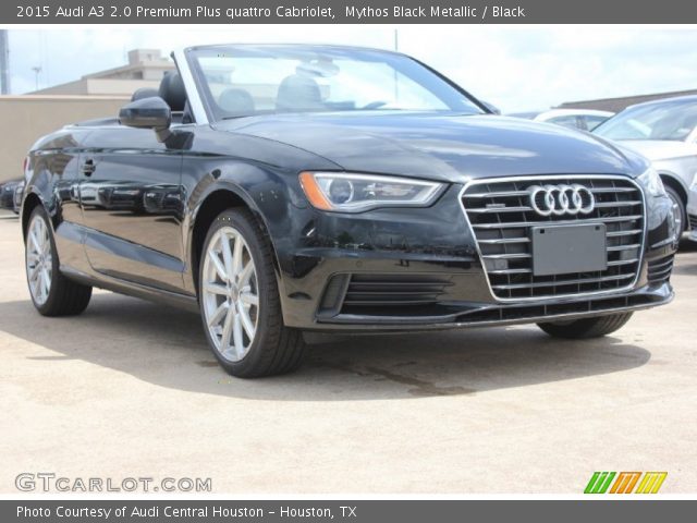 2015 Audi A3 2.0 Premium Plus quattro Cabriolet in Mythos Black Metallic