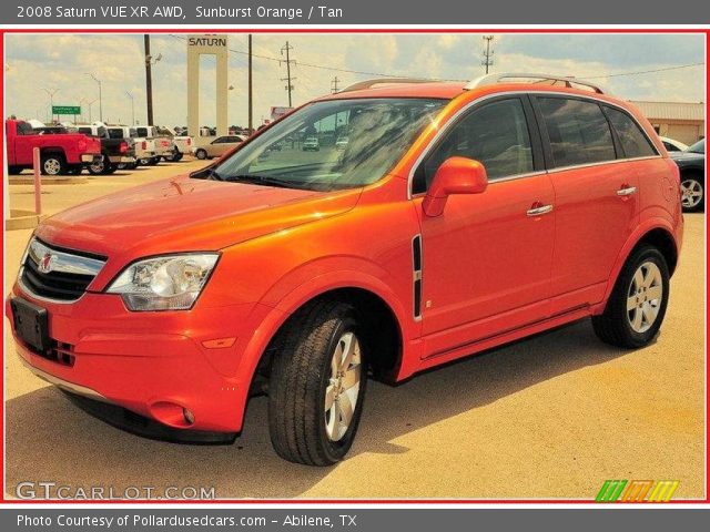 2008 Saturn VUE XR AWD in Sunburst Orange