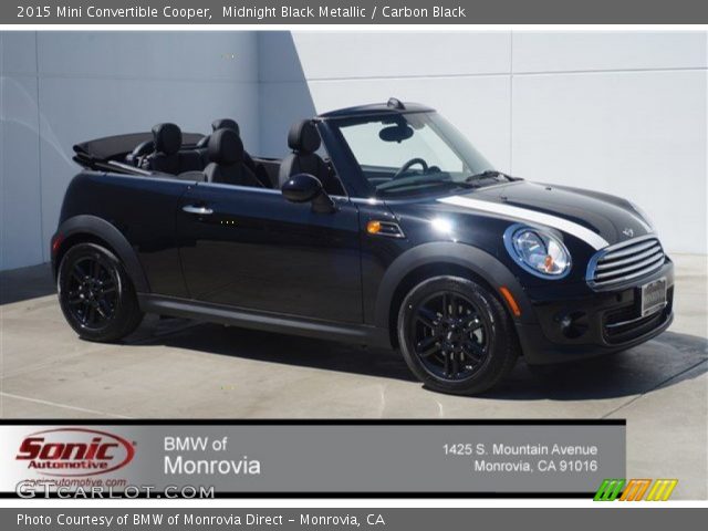 2015 Mini Convertible Cooper in Midnight Black Metallic