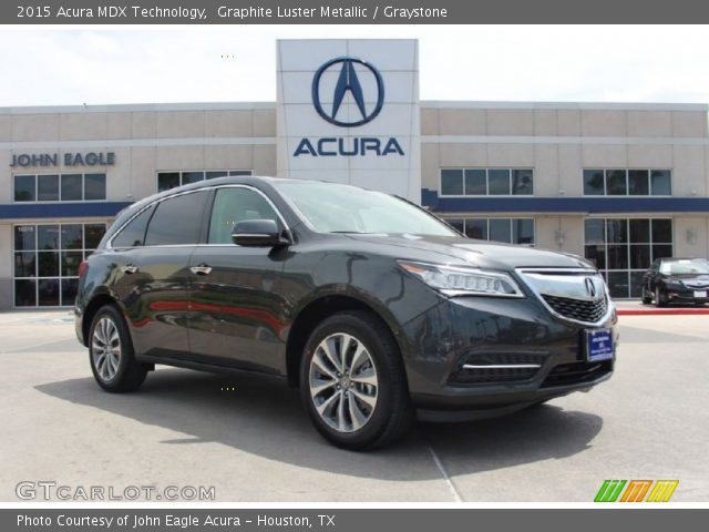 2015 Acura MDX Technology in Graphite Luster Metallic