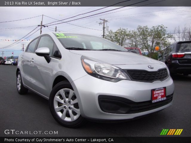 2013 Kia Rio LX Sedan in Bright Silver