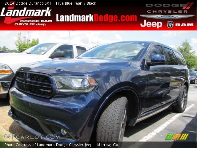 2014 Dodge Durango SXT in True Blue Pearl
