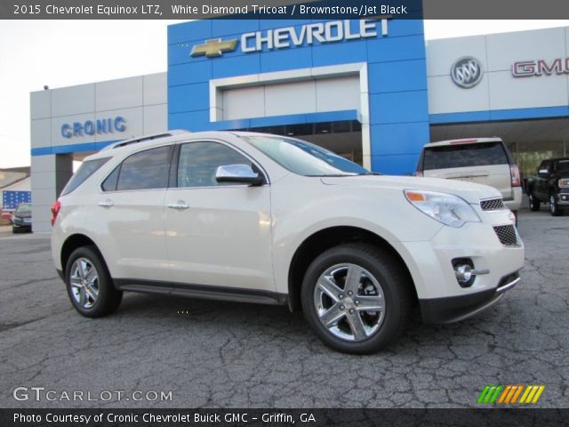 2015 Chevrolet Equinox LTZ in White Diamond Tricoat