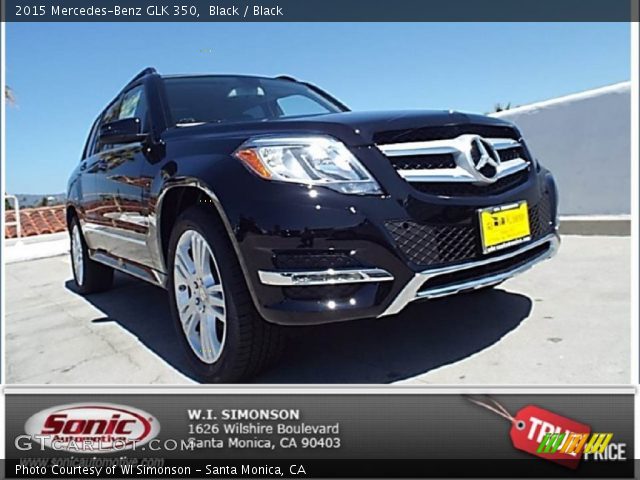 2015 Mercedes-Benz GLK 350 in Black