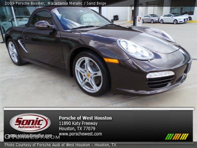 2009 Porsche Boxster  in Macadamia Metallic