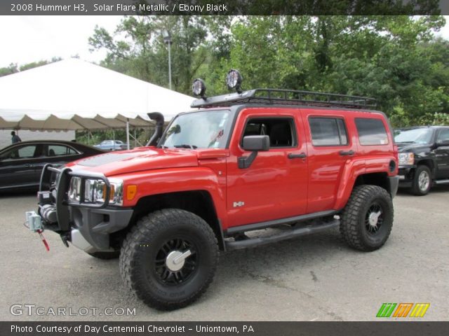 2008 Hummer H3  in Solar Flare Metallic