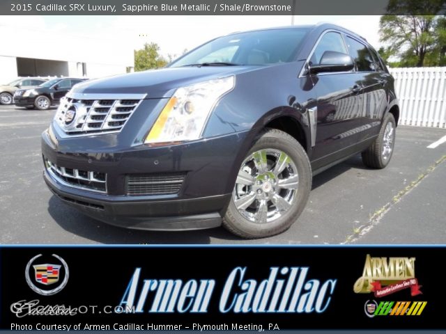2015 Cadillac SRX Luxury in Sapphire Blue Metallic