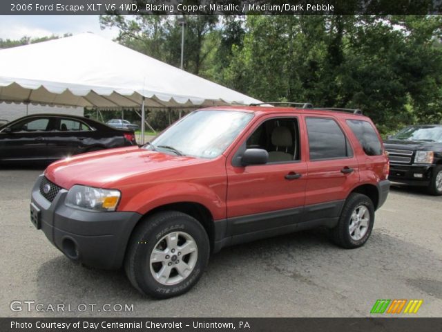 2006 Ford Escape XLT V6 4WD in Blazing Copper Metallic