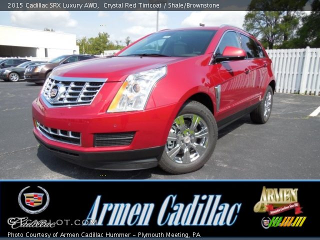 2015 Cadillac SRX Luxury AWD in Crystal Red Tintcoat