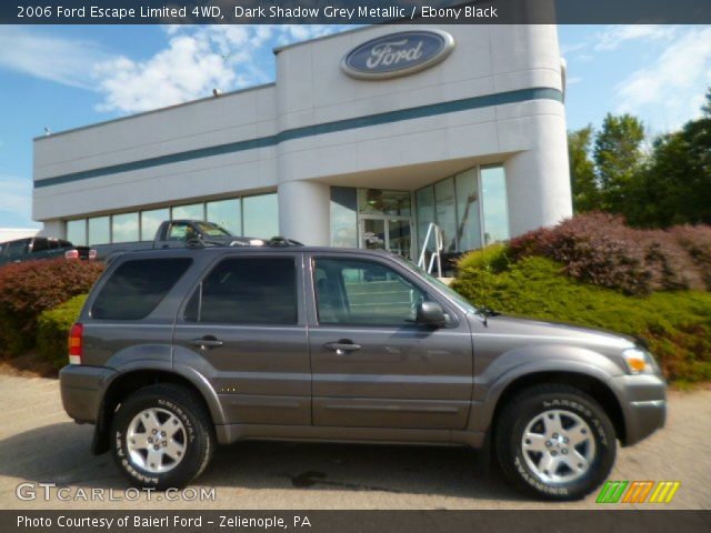 2006 Ford Escape Limited 4WD in Dark Shadow Grey Metallic