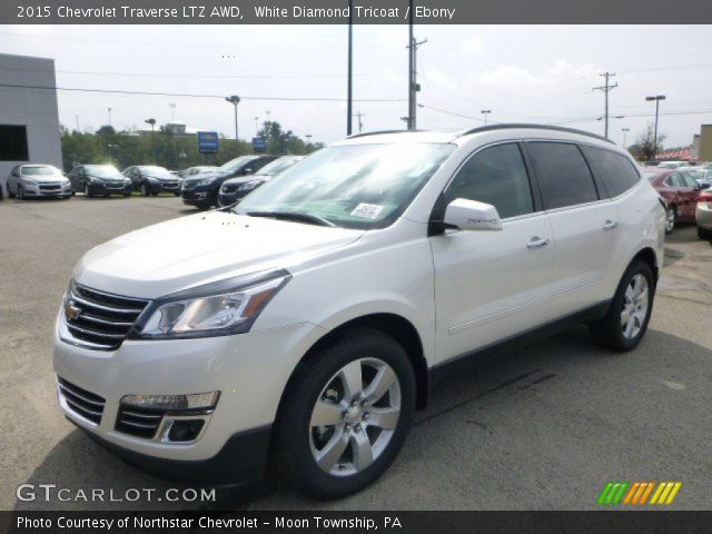 2015 Chevrolet Traverse LTZ AWD in White Diamond Tricoat