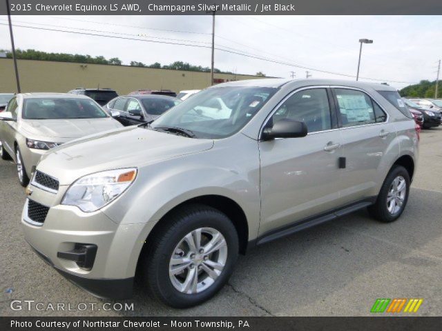 2015 Chevrolet Equinox LS AWD in Champagne Silver Metallic