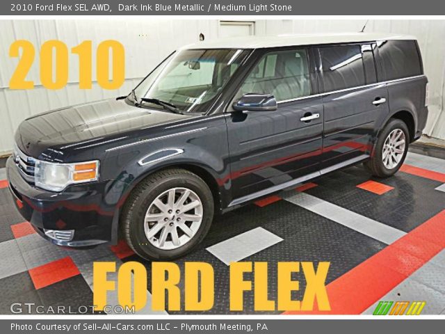 2010 Ford Flex SEL AWD in Dark Ink Blue Metallic