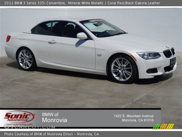 2011 BMW 3 Series 335i Convertible in Mineral White Metallic