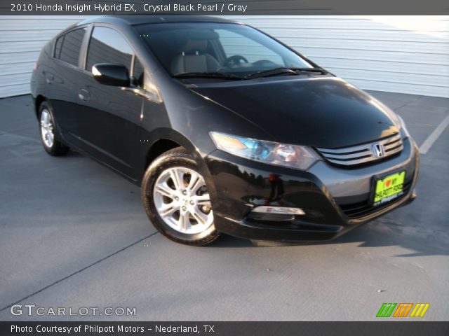 2010 Honda Insight Hybrid EX in Crystal Black Pearl