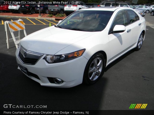 2012 Acura TSX Sedan in Bellanova White Pearl