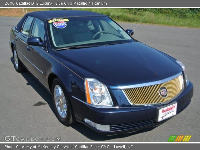 2006 Cadillac DTS Luxury in Blue Chip Metallic