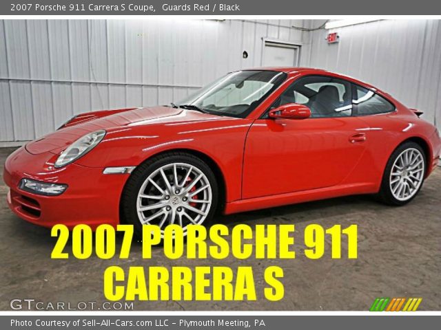 2007 Porsche 911 Carrera S Coupe in Guards Red