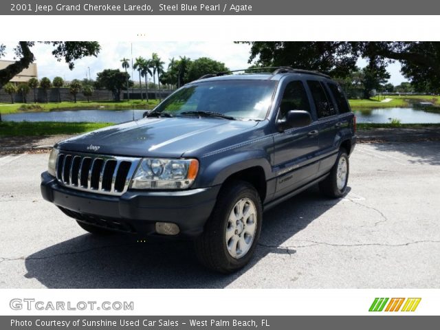 2001 Jeep Grand Cherokee Laredo in Steel Blue Pearl
