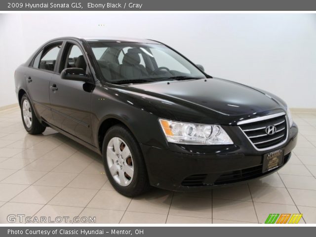 2009 Hyundai Sonata GLS in Ebony Black