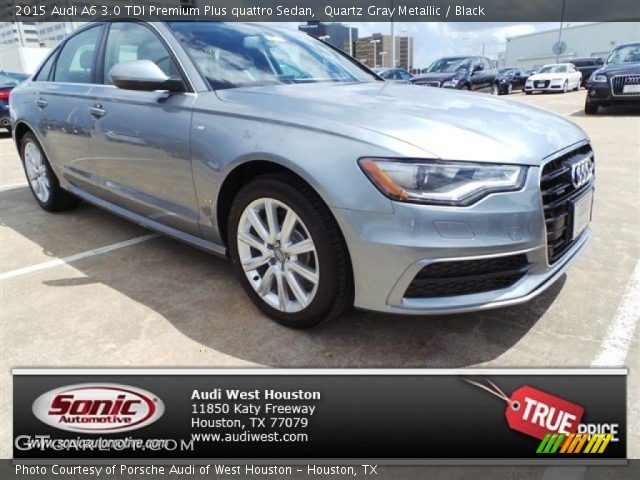 2015 Audi A6 3.0 TDI Premium Plus quattro Sedan in Quartz Gray Metallic